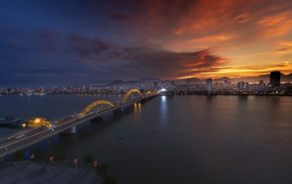 infrastructure asia - dragon bridge vietnam