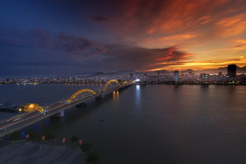 infrastructure asia - dragon bridge vietnam