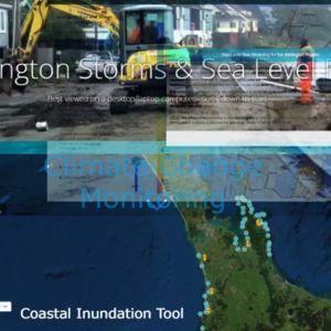 Climate Change Monitoring Tools in Wellington and Waikato Region NZ