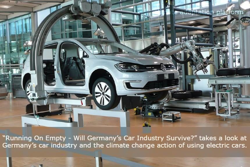 climate change and Germany's car production