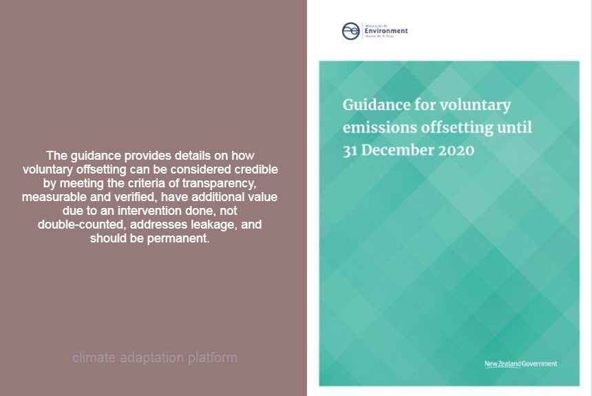 NZ Guidance for Voluntary Emissions Offsetting – What You Need to Know