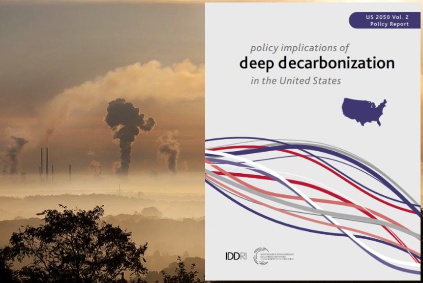 climate adaptation usa deep decarbonization