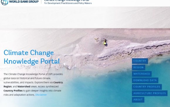 world bank climate change knowledge portal