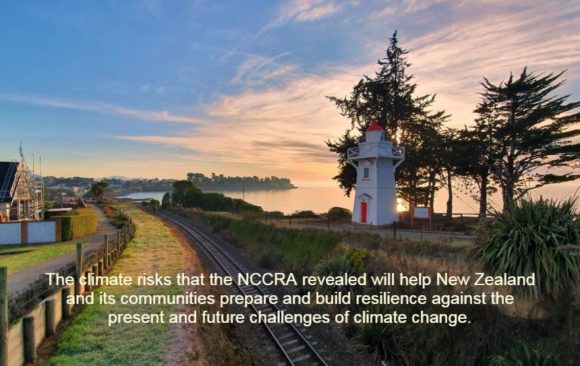 climate change New Zealand risks