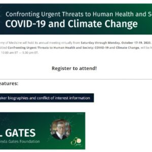 COVID-19 and Climate Change