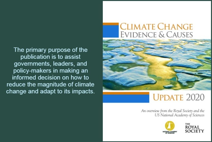 Evidence and Causes of Climate Change 2020
