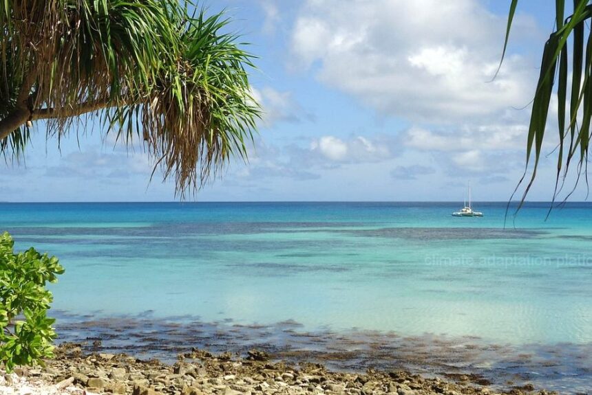 climate adaptation tuvalu coast