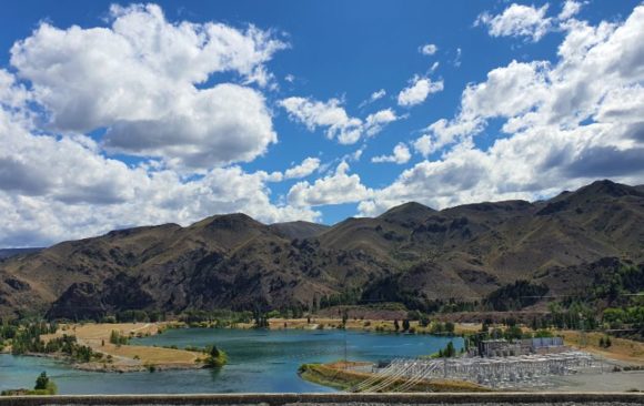 Benmore Dam Hydro Station New Zealand