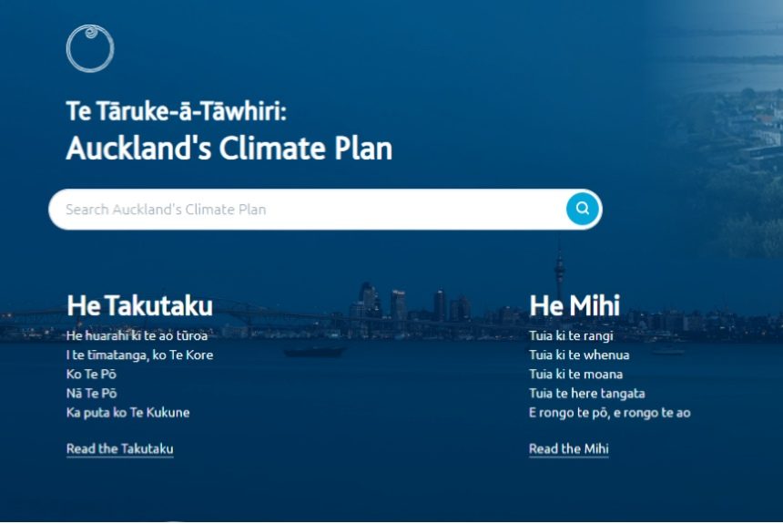 climate adaptation Auckland Climate Plan