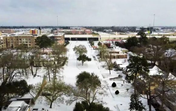 climate adaptation texas snow storm