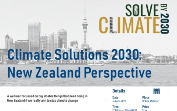 climate solutions 2030 New Zealand Perspective