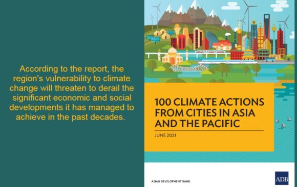 climate adaptation 100 climate actions ADB report 2021