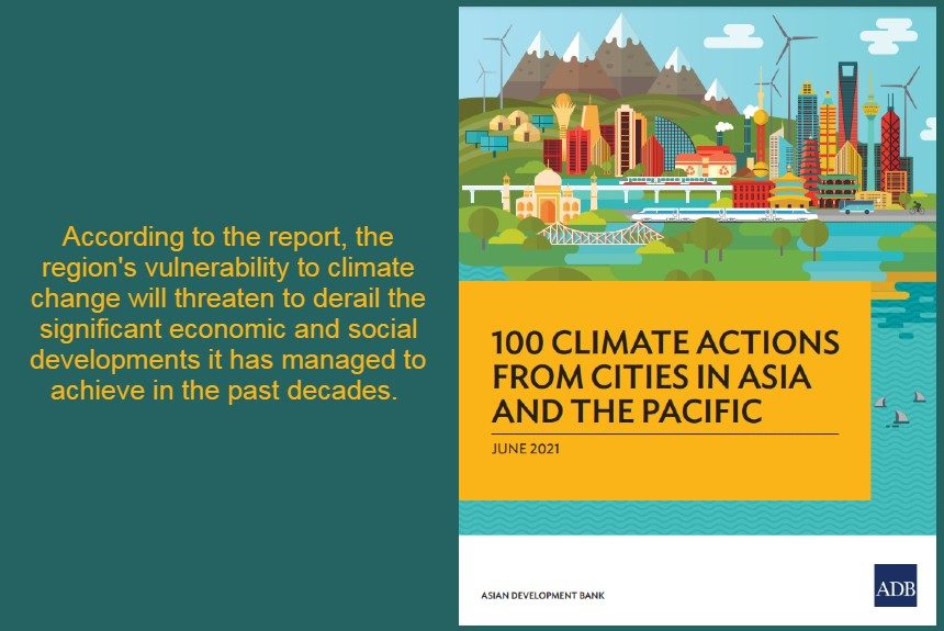 climate adaptation 100 climate actions ADB report 2021