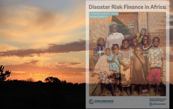 climate adaptation disaster risk finance africa