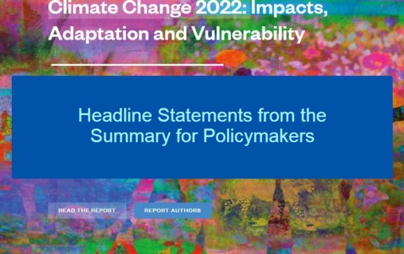 Climate Adaptation and Developing Resilience Discussed in IPCC AR6