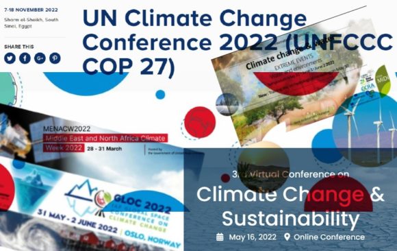 Climate Change Conferences and Events 2022