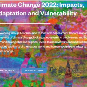 climate change ipcc sixt assessement report 2022