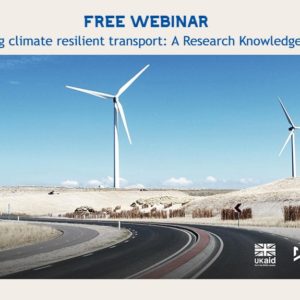 developing climate resilient transport webinar
