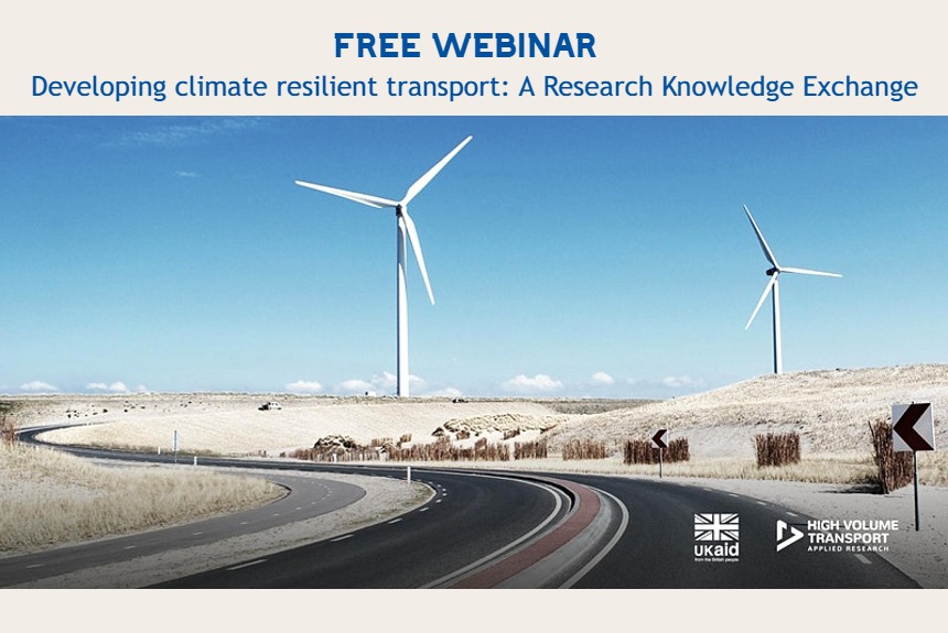 developing climate resilient transport webinar