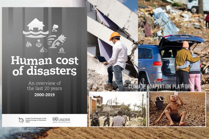 climate adaptation UNDRR Human Cost of Disasters