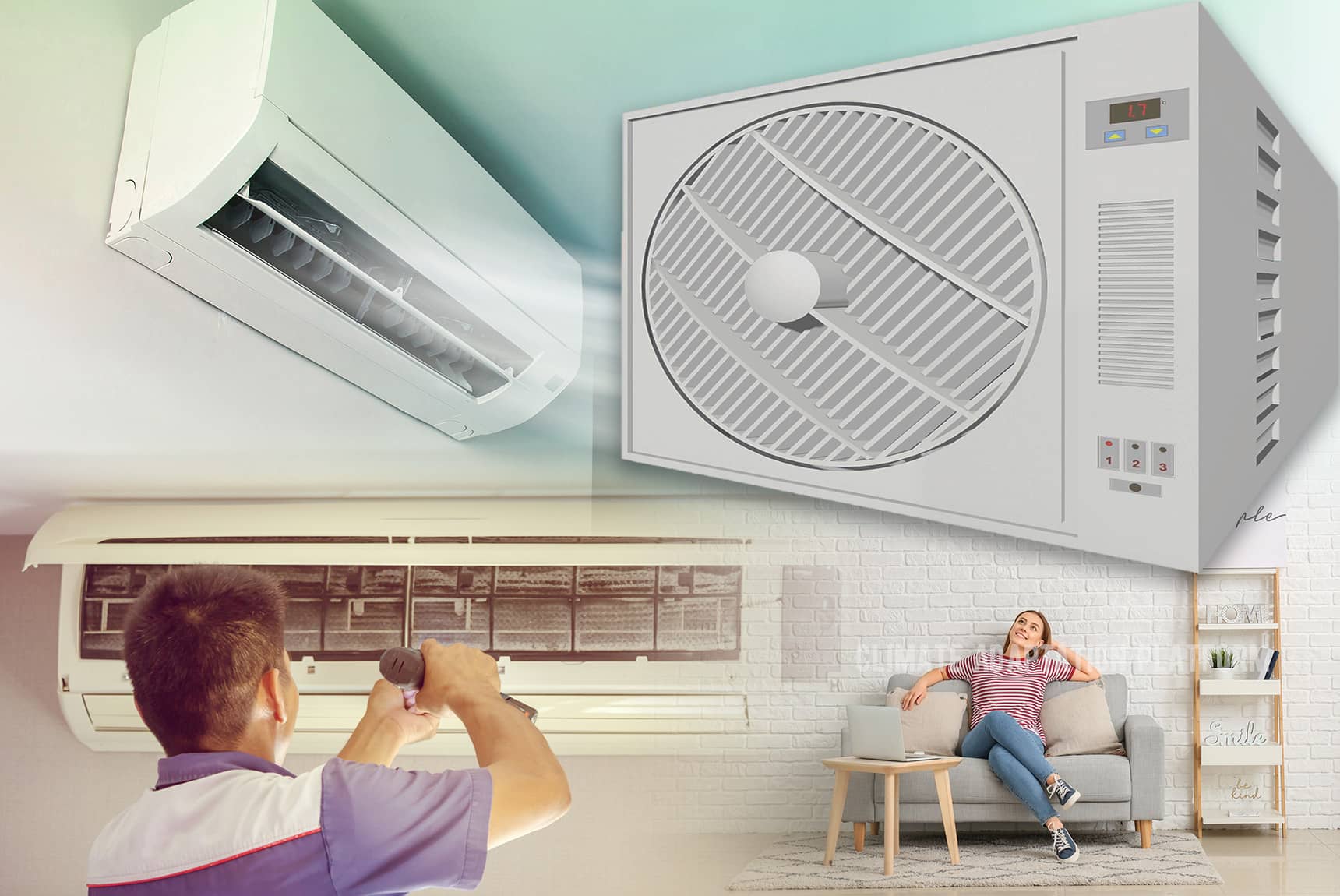 Aircon, refrigerator and air-conditioning services for sale