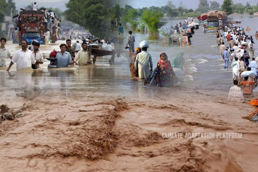 Climate adaptation Pakistan's catastrophic damages due to severe floods climate justice