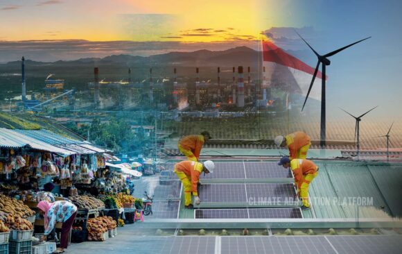Climate adaptation platform Just Energy Transition Partnership Indonesia
