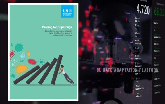 Climate adaptation UN report climate change contributes spread of superbugs