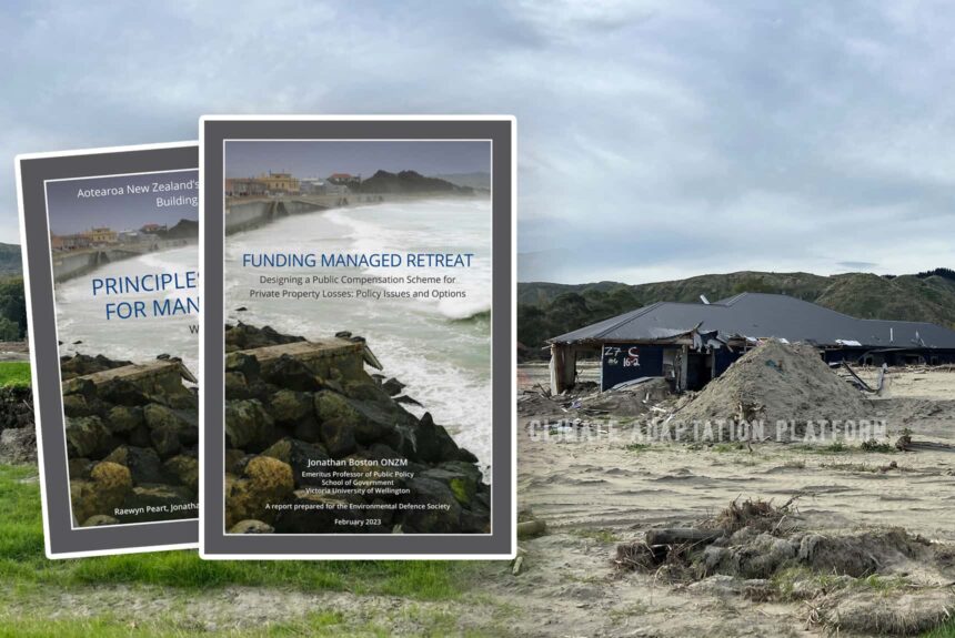 Climate adaptation Two reports from EDS provide a comprehensive examination of Managed Retreat in New Zealand, its purpose, underlying principles, and funding options