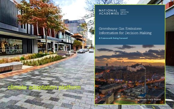 climate adaptation GHG emissions information decision making