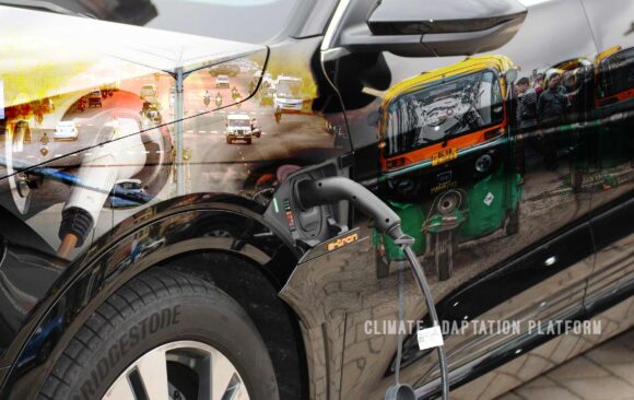 climate adaptation India's rapid uptake EVs