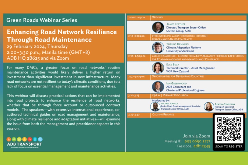 climate adaptation road network resilience
