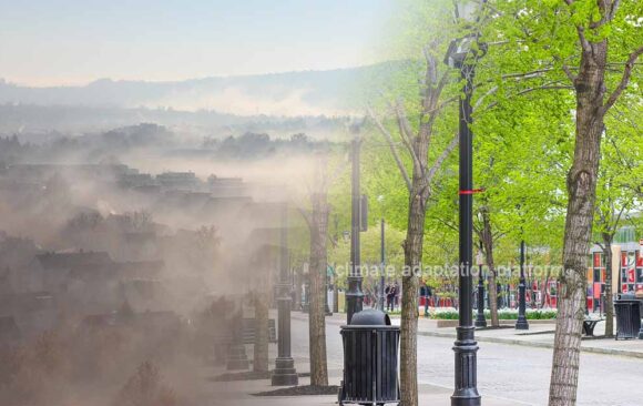 How Built Environments Contribute and Mitigate Urban Heat Island