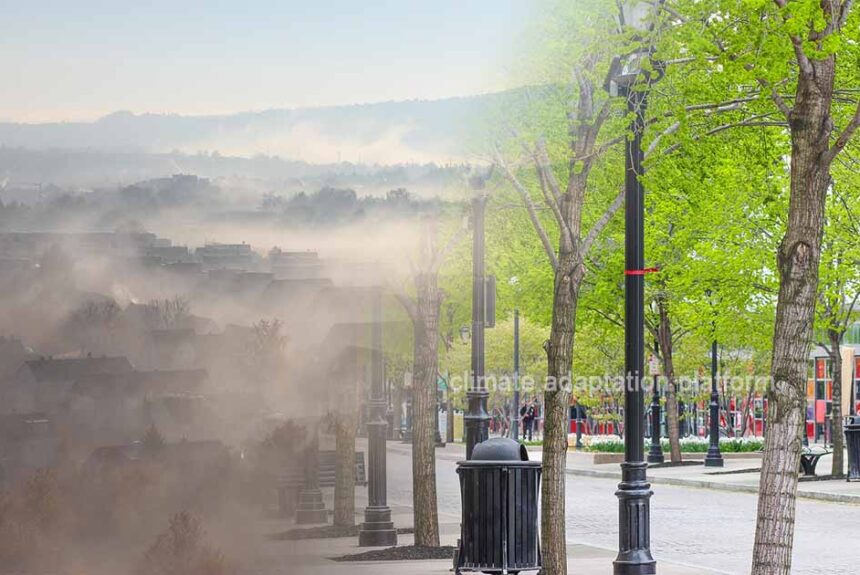 How Built Environments Contribute and Mitigate Urban Heat Island