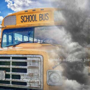 Health and Climate Gains for Using School E-Buses in the US