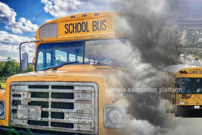 Health and Climate Gains for Using School E-Buses in the US