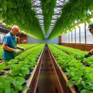 climate adaptation hydrophonics sustainable food